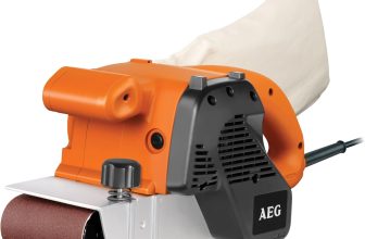 Test complet de la ponceuse à bande AEG BBSE 1100